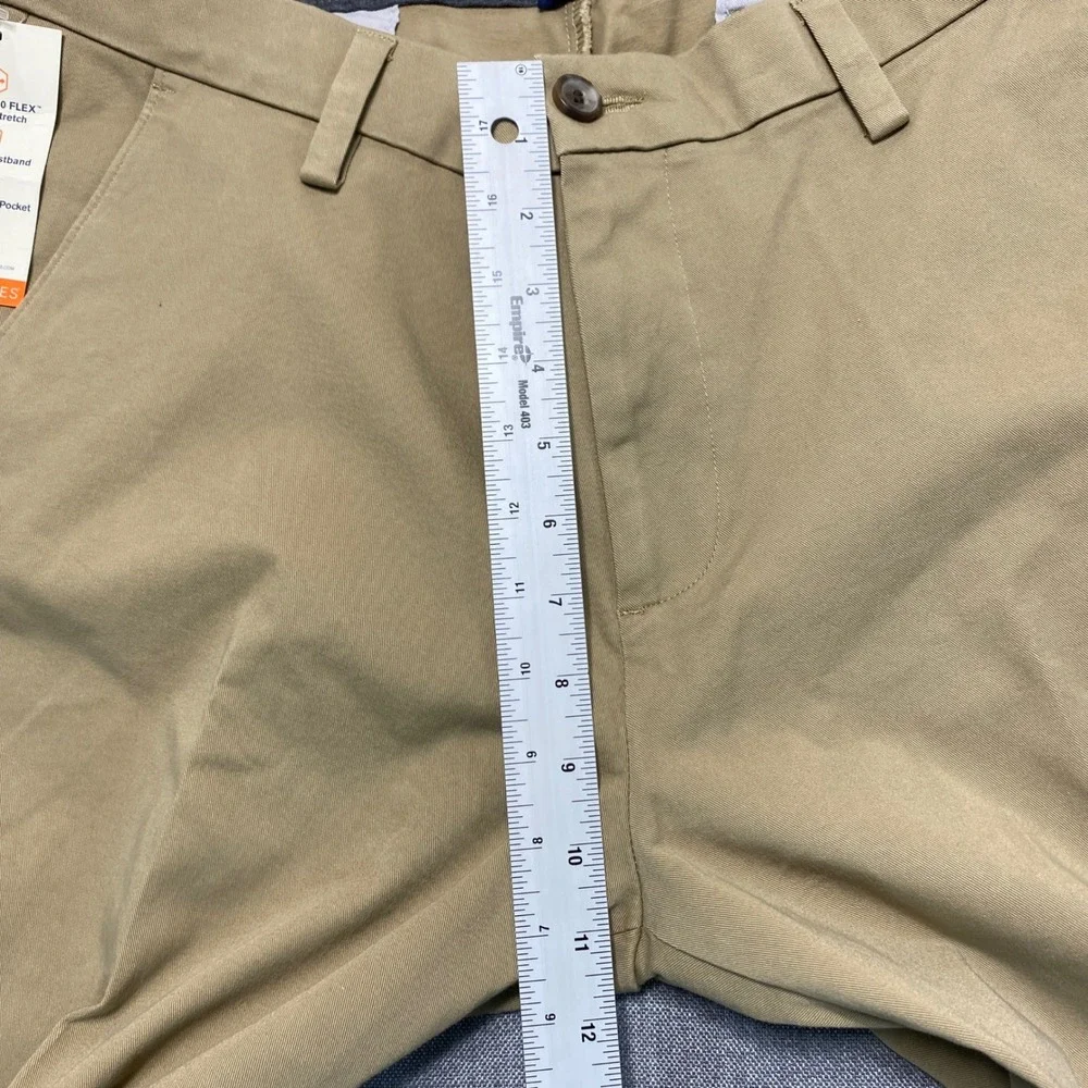 Dockers Workday Khaki Mens 38x34 Tan Straight Fit Smart 360 Flex Chino Pants NEW